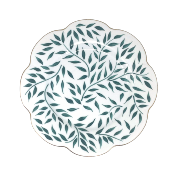 Olivier vert - Assiette dessert 22 cm