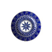 Blue Star - Assiette  pain 16 cm