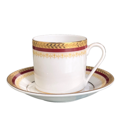 Monaco rouge - Coffee cup and saucer 0.10 litre
