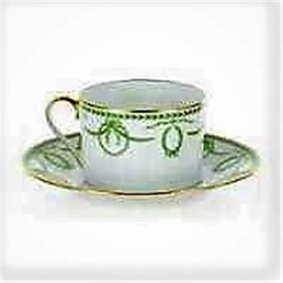Cheverny vert - Tasse et soucoupe thé 0.20 litre