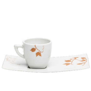 Herbier Zen - Coffee cup and saucer 0.06 litre