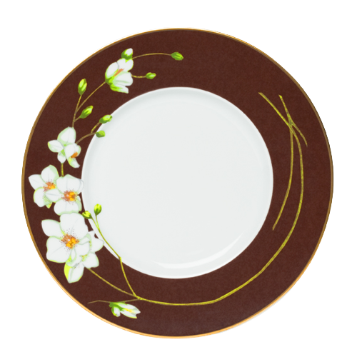Orchidées by Kenzo TAKADA - Assiette plate 27.5 cm