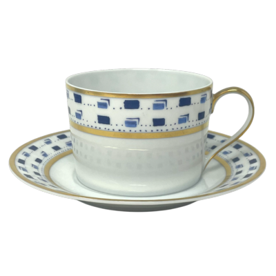 La Bocca bleue - Tasse et soucoupe thé 0.20 litre