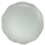 Ocean - Round flat platter  11.41"
