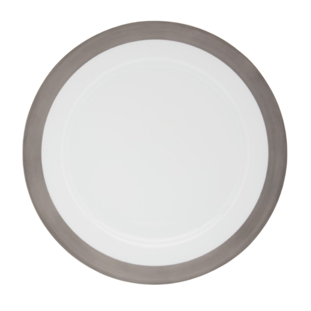 Danielle platinium mat - Dinner plate 27.5 cm
