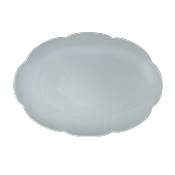 Nympha - Plat ovale 30 cm