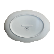 Nymphéa - Plat ovale 30 cm