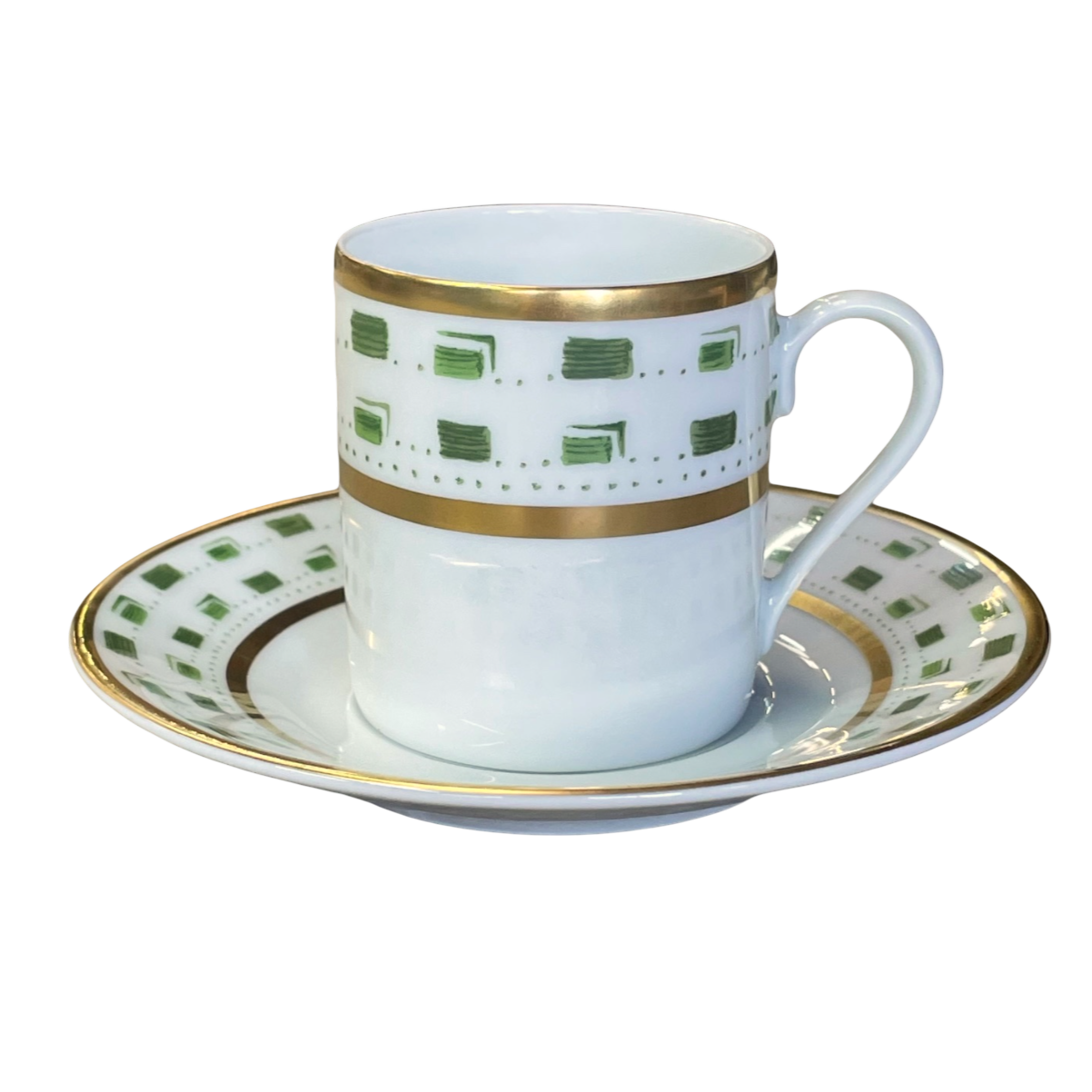 La Bocca green - Coffee cup and saucer 0.12 litre