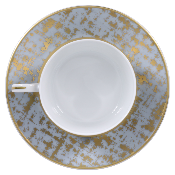 Tweed Grey & Gold - Tasse et soucoupe thé 0.20 litre
