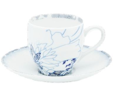 Reve Bleu - Coffee cup and saucer 0.10 litre