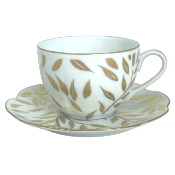 Olivier or - Tasse et soucoupe th 0.20 litre