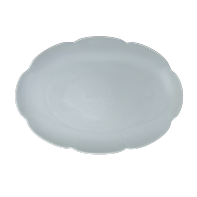 Nymphéa - Plat ovale 30 cm