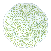 Olivier printemps - Assiette plate 27.5 cm