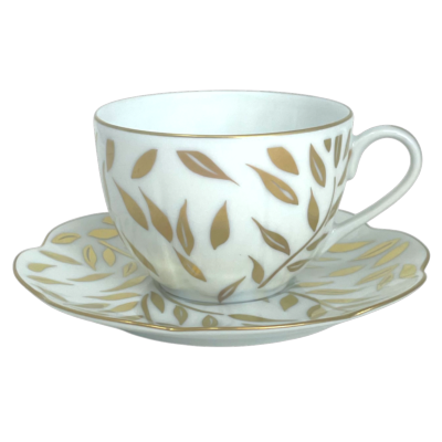Olivier or - Tasse et soucoupe thé 0.20 litre