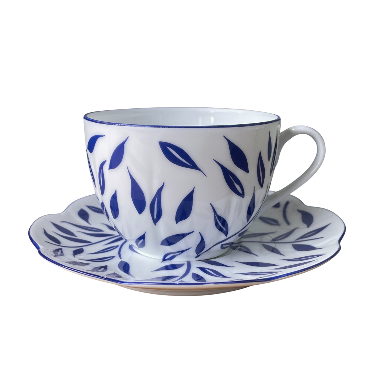 Olivier bleu - Tasse et soucoupe thé 0.20 litre