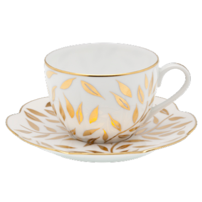 Olivier gold - Tea cup and saucer 0.20 litre