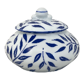 Olivier bleu - Sucrier 0.30 litre