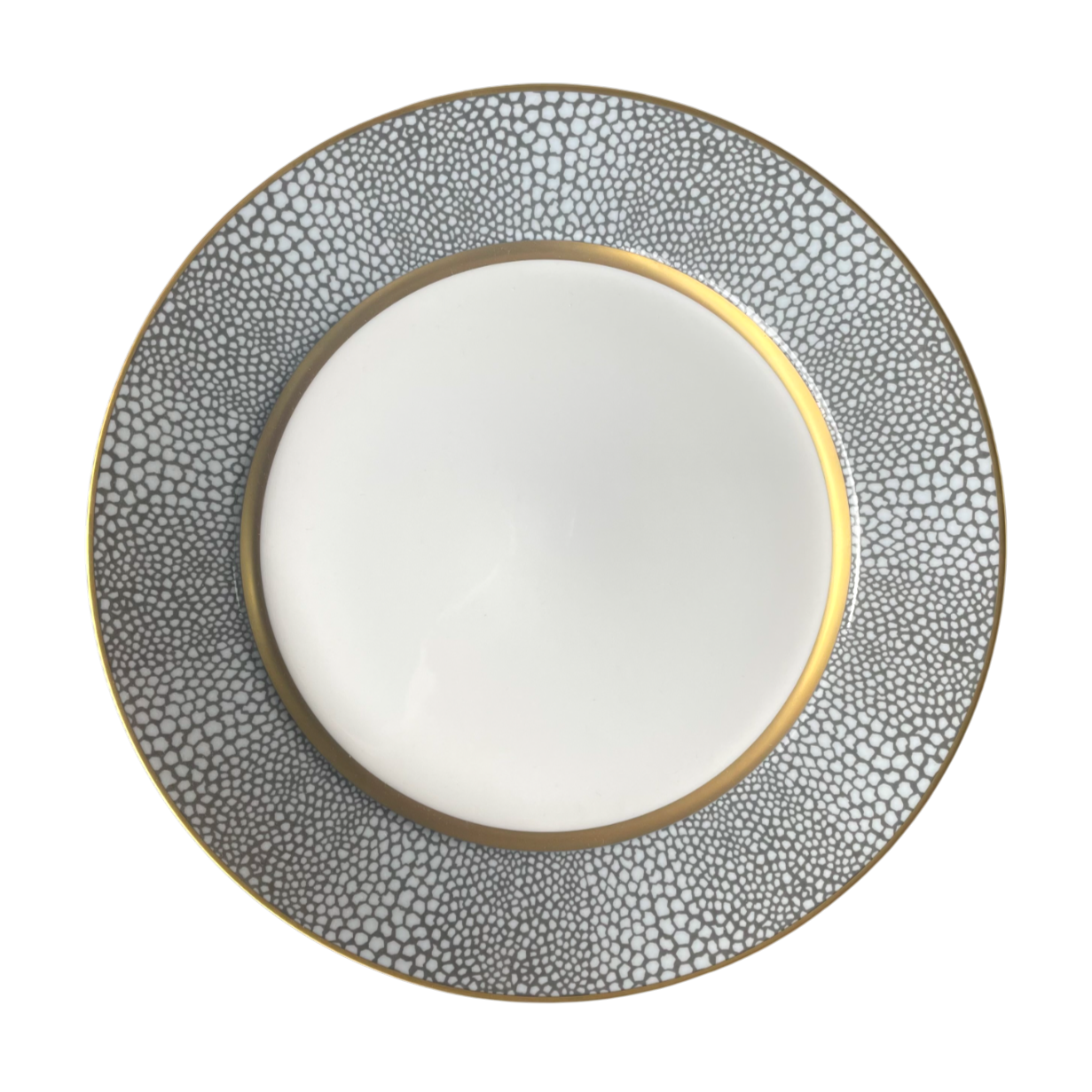 Makassar or - Assiette plate 27.5 cm