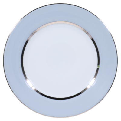 Mak grey platine - Assiette présentation 30 cm