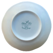 Olivier vert filet vert - Coupelle crème 13 cm