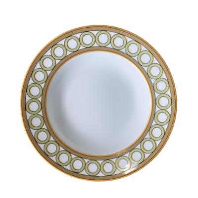 Jardin Français - Assiette creuse 22 cm