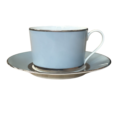 Mak grey platine - Tasse et soucoupe thé 0.20 litre