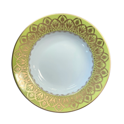 Oasis vert - Rim soup plate 23 cm