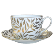 Olivier gold - Breakfast cup and saucer 0.30 litre