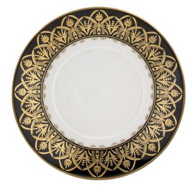 Oasis Black & Gold - Dinner plate 27.5 cm