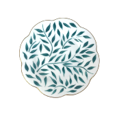 Olivier vert - Assiette  pain 16 cm