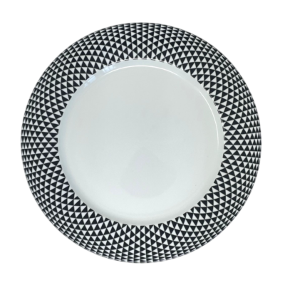 Black Diamonds - Assiette plate 27.5 cm