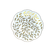 Olivier or - Assiette  pain 16 cm