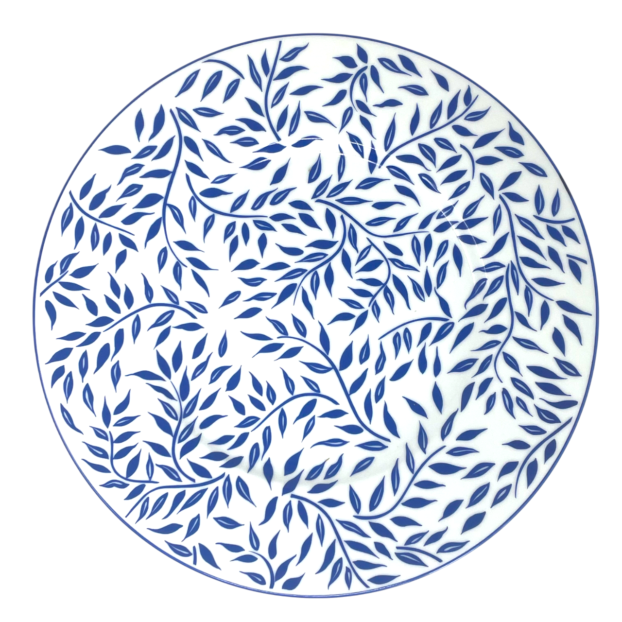 Olivier bleu - Assiette présentation 32 cm
