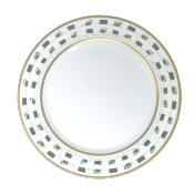 La Bocca vert - Assiette plate 27.5 cm