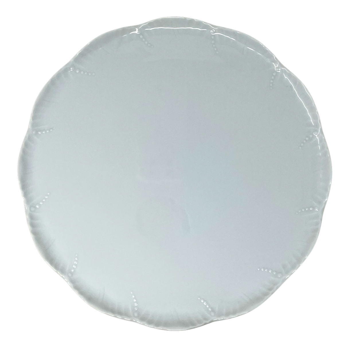 Plat à Tarte Rond En Porcelaine Portmeirion Sophie Conran - Blanc, 27,3 Cm - Va Au Four, Lave-vaisselle Et Micro-ondes