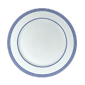 Latitudes bleues - Assiette plate 27.5 cm