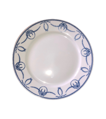 Cheverny bleu - Assiette plate 26.5 cm