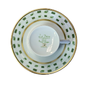 La Bocca green - Coffee cup and saucer 0.12 litre