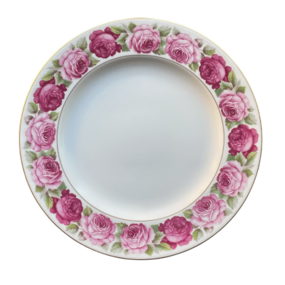 Rose de Paris - Assiette plate 27.5 cm