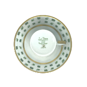 La Bocca vert - Tasse et soucoupe café 0.10 litre