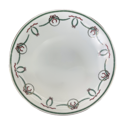 Cheverny Christmas - Plat rond creux 28 cm