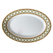Jardin Fran�ais - Plat ovale 41 cm
