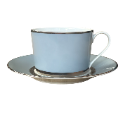 Mak grey platine - Tasse et soucoupe thé 0.20 litre