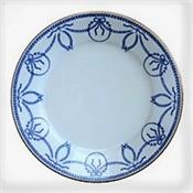 Cheverny bleu- Assiette plate 26.5 cm