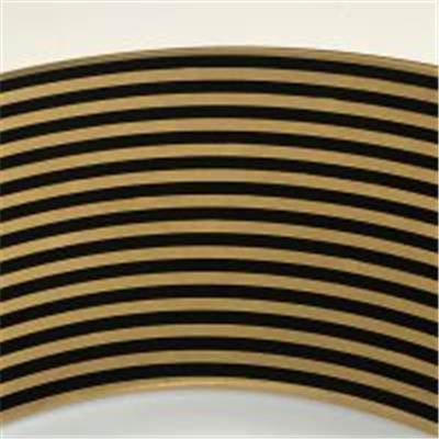 Latitudes Black and Gold - Charger plate 32 cm