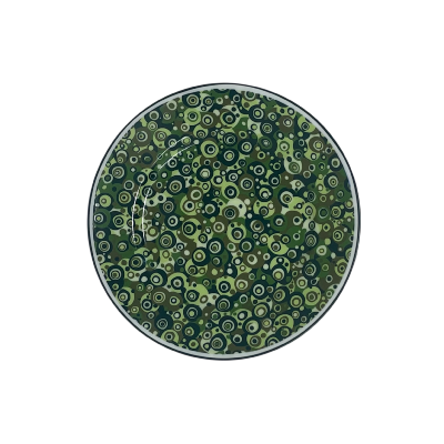 Meditation by Noj Barker - Assiette à pain 16 cm