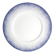 Feu bleu - Assiette pr�sentation 32 cm