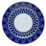 Blue Star - Assiette plate 27.5 cm