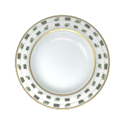 La Bocca vert - Assiette creuse 22 cm