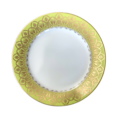 Oasis vert - Assiette dessert 22 cm